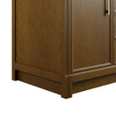 James Martin Bellshire 120" Double Bathroom Vanity, Honey Oak