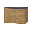 James Martin Laurent 36" Dual Mount Single Bathroom Vanity, Light Natural Oak