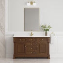 James Martin Brookfield 60" Single Bathroom Vanity, Honey Oak