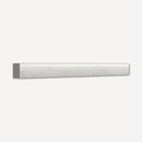White Pearl Honed Flatiron Marble Moldings 1x12