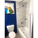 white vena 12x24 glazed ceramic wall tile msi collection NWHIVEN1224 product shot bath view