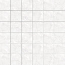 Barcelona White Mosaic A Travertine Look Porcelain Mosaics 12x12