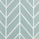 Sage Jade Glossy Chevron Ceramic Tiles 2x6