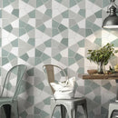 Sage Jade Glossy Diamante Ceramic Tiles 6x6