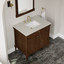 James Martin Kinnsden 36" Single Bathroom Vanity, Sable Oak
