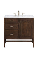 James Martin Addison 36" Single Bathroom Vanity, Mid-Century Acacia