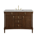 James Martin Kinnsden 48" Single Bathroom Vanity, Sable Oak