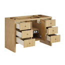 James Martin Hudson 48" Single Bathroom Vanity, Light Natural Oak