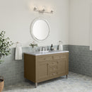 James Martin Chicago 48" Single Bathroom Vanity, Walnut Whisper