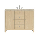 James Martin Gracyn 48" Single Bathroom Vanity, Coastal Driftwood