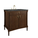 James Martin Kinnsden 36" Single Bathroom Vanity, Sable Oak