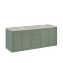 James Martin Chicago 72" Double Bathroom Vanity, Smokey Celadon