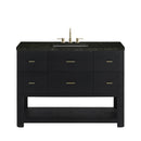 James Martin Lucian 48" Single Bathroom Vanity, Carbon Oak