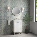 James Martin Chianti 20" Single Bathroom Vanity, Glossy White