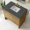 James Martin Hudson 36" Single Bathroom Vanity, Light Natural Oak