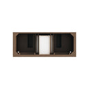 James Martin Brookfield 60" Double Bathroom Vanity, Pecan