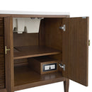 James Martin Myrrin 72" Single Bathroom Vanity, Mid-Century Walnut
