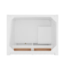 James Martin Bellshire 30" Single Bathroom Vanity, Bright White