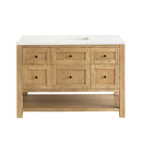 James Martin Breckenridge 48" Single Bathroom Vanity, Light Natural Oak