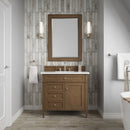 James Martin Brittany 36" Single Bathroom Vanity, Saddle Brown