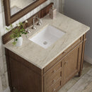James Martin Brittany 36" Single Bathroom Vanity, Saddle Brown