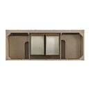 James Martin Breckenridge 60" Double Bathroom Vanity, Whitewashed Oak