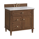 James Martin Lorelai 36" Single Bathroom Vanity, Mid-Century Walnut