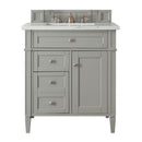 James Martin Brittany 30" Single Bathroom Vanity, Urban Gray