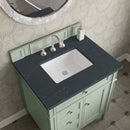 James Martin Brittany 30" Single Bathroom Vanity, Sage Green