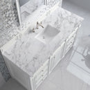 James Martin Bristol 60" Single Bathroom Vanity, Bright White