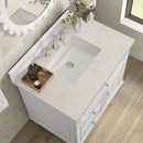 James Martin Lorelai 36" Single Bathroom Vanity, Bright White
