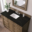 James Martin Bristol 48" Single Bathroom Vanity, Saddle Brown