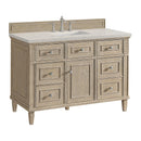 James Martin Lorelai 48" Single Bathroom Vanity, Whitewashed Oak