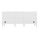 James Martin Myrrin 72" Single Bathroom Vanity, Bright White