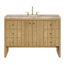 James Martin Hudson 48" Single Bathroom Vanity, Light Natural Oak