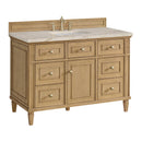 James Martin Lorelai 48" Single Bathroom Vanity, Light Natural Oak