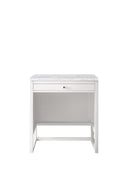 James Martin Athens 30" Countertop Unit, Glossy White