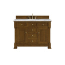 James Martin Brookfield 48" Single Bathroom Vanity, Honey Oak