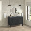 James Martin Myrrin 48" Single Bathroom Vanity, Carbon Oak