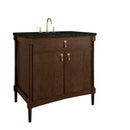 James Martin Kinnsden 36" Single Bathroom Vanity, Sable Oak