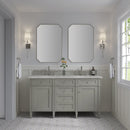 James Martin Brittany 60" Double Bathroom Vanity, Urban Gray