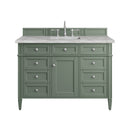 James Martin Brittany 48" Single Bathroom Vanity, Smokey Celadon