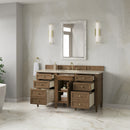 James Martin Brittany 60" Single Bathroom Vanity, Pecan