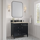 James Martin Brittany 36" Single Bathroom Vanity, Black Onyx