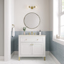James Martin Chicago 36" Single Bathroom Vanity, Glossy White
