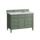 James Martin Brittany 48" Single Bathroom Vanity, Smokey Celadon