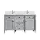 James Martin Brittany 60" Double Bathroom Vanity, Urban Gray