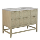 James Martin Emmeline 48" Single Bathroom Vanity, Pebble Oak