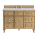 James Martin Lorelai 48" Single Bathroom Vanity, Light Natural Oak