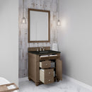 James Martin Bristol 30" Single Bathroom Vanity, Whitewashed Walnut